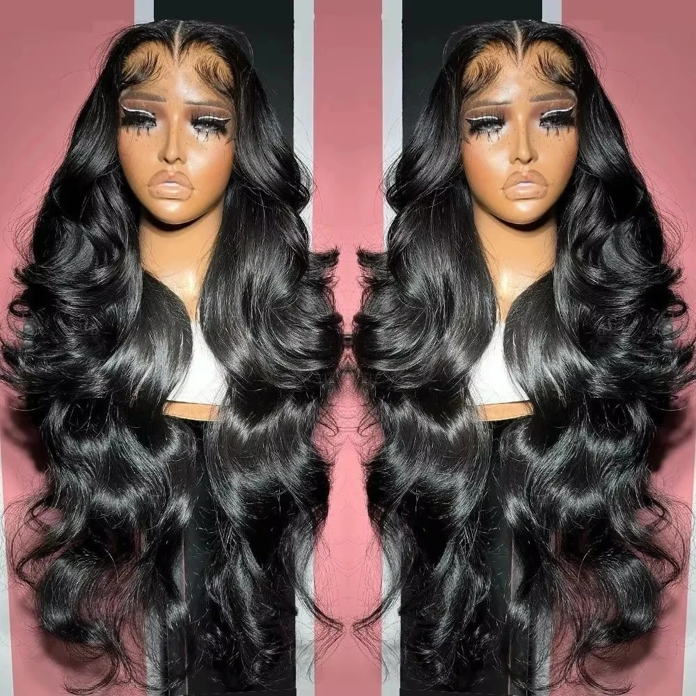 30 40 Inch Body Wave Lace Front Wig Pre Plucked 13x4 13x6 Hd Loose Wave Lace Frontal Wig 100% Human Hair Wigs On Clearance Sale